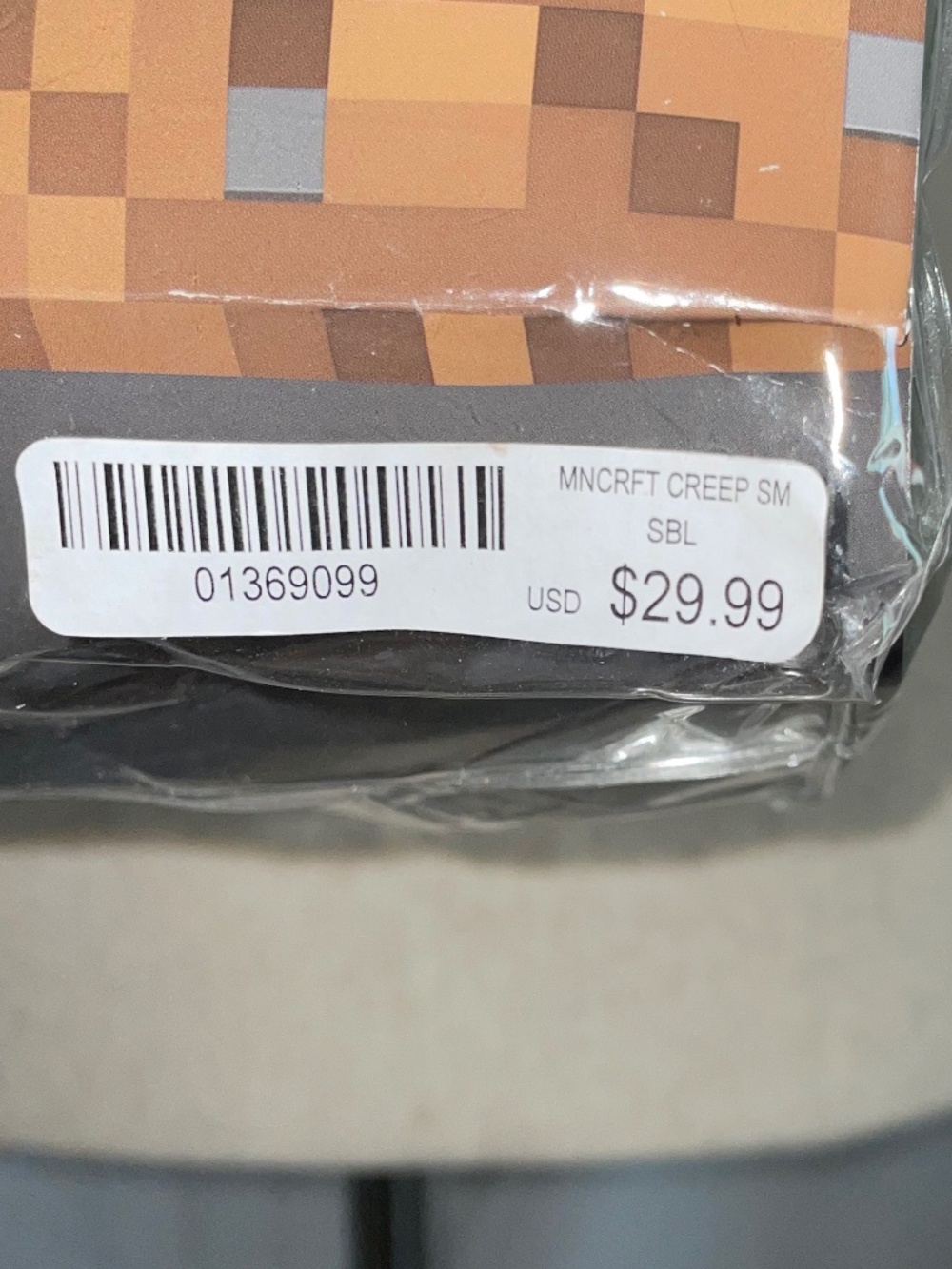 EUC Minecraft Creeper Child Halloween Costume Size Small (4-6) - Picture 11 of 14